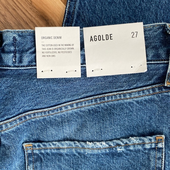 Agolde Riley High Rise Straight - Picture 4 of 4